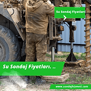 Su Sondaj Fiyatları